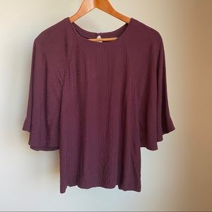 Ann Taylor 🍷 Burgundy 🍇 Swing Top